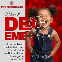Happy New Month Of December, 2025. From All Of Us At Pipi Nigeria Limited (PNL)