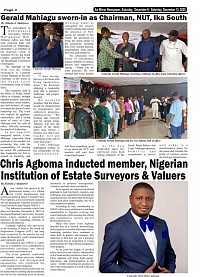 Once Again, Congratulations to Mr. Christian Peter Agboma!